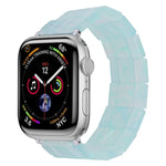 彈力繩方形樹脂錶帶，適用於 Apple Watch 46mm / 49mm / 45mm / 44mm，適用於 Apple Watch 42mm / 41mm / 40mm / 38mm