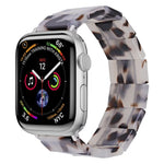 彈力繩方形樹脂錶帶，適用於 Apple Watch 46mm / 49mm / 45mm / 44mm，適用於 Apple Watch 42mm / 41mm / 40mm / 38mm