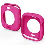 糖果色 TPU 半覆蓋錶殼，適用於 Apple Watch Series 11 / 10 46mm，適用於 Apple Watch Series 11 / 10 42mm