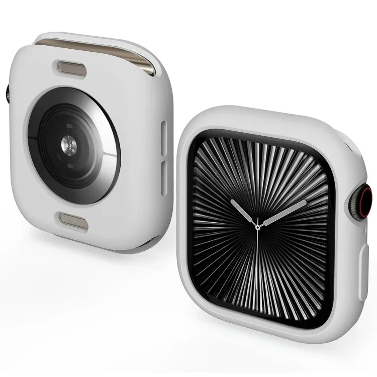 糖果色 TPU 半覆蓋錶殼，適用於 Apple Watch Series 11 / 10 46mm，適用於 Apple Watch Series 11 / 10 42mm