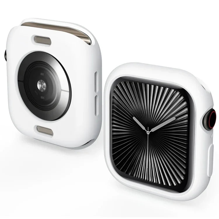 糖果色 TPU 半覆蓋錶殼，適用於 Apple Watch Series 11 / 10 46mm，適用於 Apple Watch Series 11 / 10 42mm