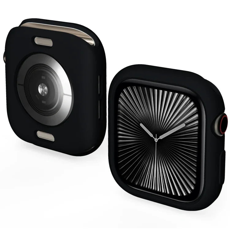糖果色 TPU 半覆蓋錶殼，適用於 Apple Watch Series 11 / 10 46mm，適用於 Apple Watch Series 11 / 10 42mm