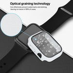 PC 一體成型鋼化膜錶殼，適用於 Apple Watch Series 10 / 11 46mm，適用於 Apple Watch Series 10 / 11 42mm