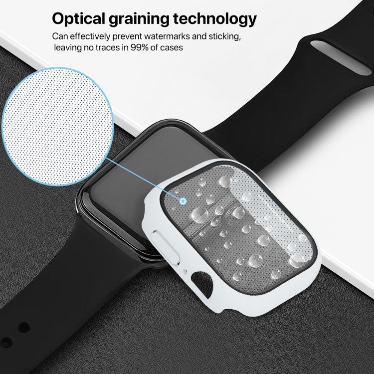 PC 一體成型鋼化膜錶殼，適用於 Apple Watch Series 10 / 11 46mm，適用於 Apple Watch Series 10 / 11 42mm