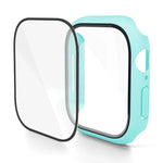 PC 一體成型鋼化膜錶殼，適用於 Apple Watch Series 10 / 11 46mm，適用於 Apple Watch Series 10 / 11 42mm