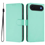 皮膚觸感純色皮革手機殼附掛繩，適用於iPhone Air、iPhone 16 Pro Max