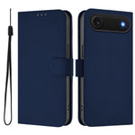 皮膚觸感純色皮革手機殼附掛繩，適用於iPhone Air、iPhone 16 Pro Max