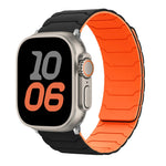磁吸矽膠錶帶，適用 Apple Watch 46mm / 49mm / 45mm / 44mm，適用 Apple Watch 42mm / 41mm / 40mm / 38mm
