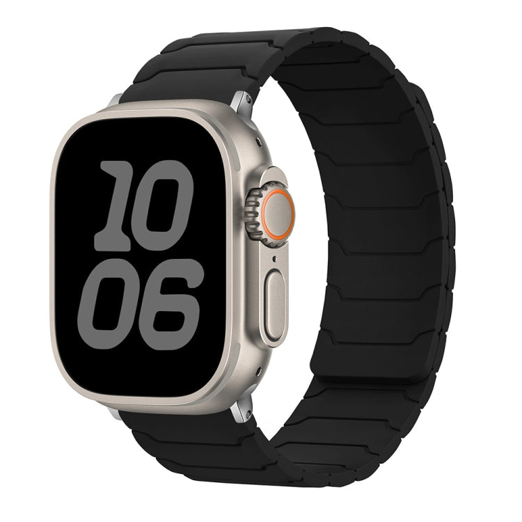 磁吸矽膠錶帶，適用 Apple Watch 46mm / 49mm / 45mm / 44mm，適用 Apple Watch 42mm / 41mm / 40mm / 38mm