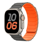 磁吸矽膠錶帶，適用 Apple Watch 46mm / 49mm / 45mm / 44mm，適用 Apple Watch 42mm / 41mm / 40mm / 38mm