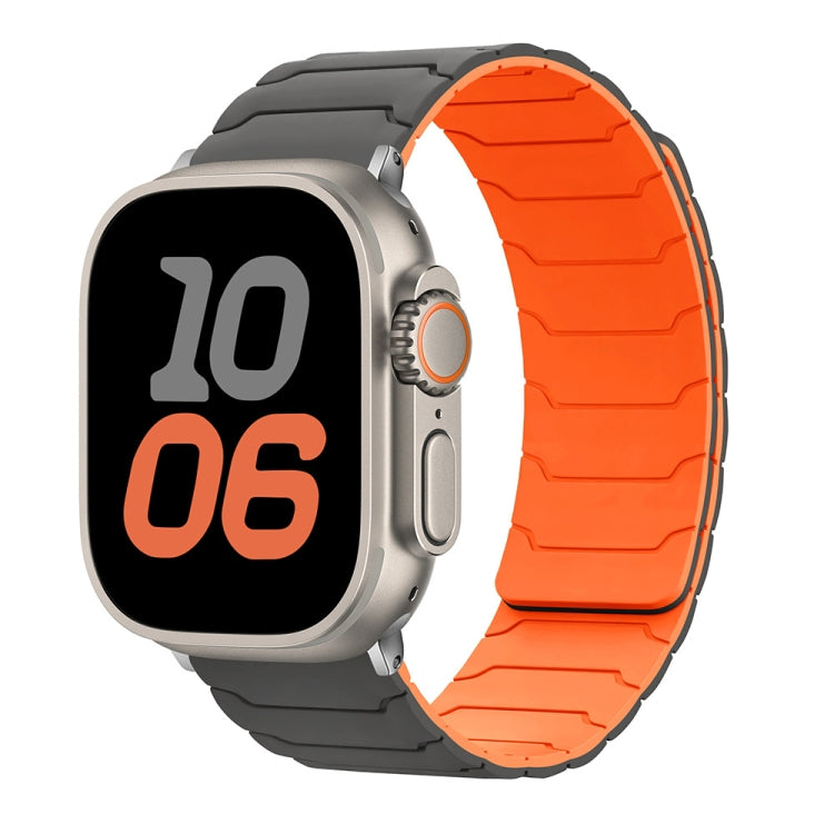 磁吸矽膠錶帶，適用 Apple Watch 46mm / 49mm / 45mm / 44mm，適用 Apple Watch 42mm / 41mm / 40mm / 38mm