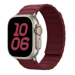 磁吸矽膠錶帶，適用 Apple Watch 46mm / 49mm / 45mm / 44mm，適用 Apple Watch 42mm / 41mm / 40mm / 38mm