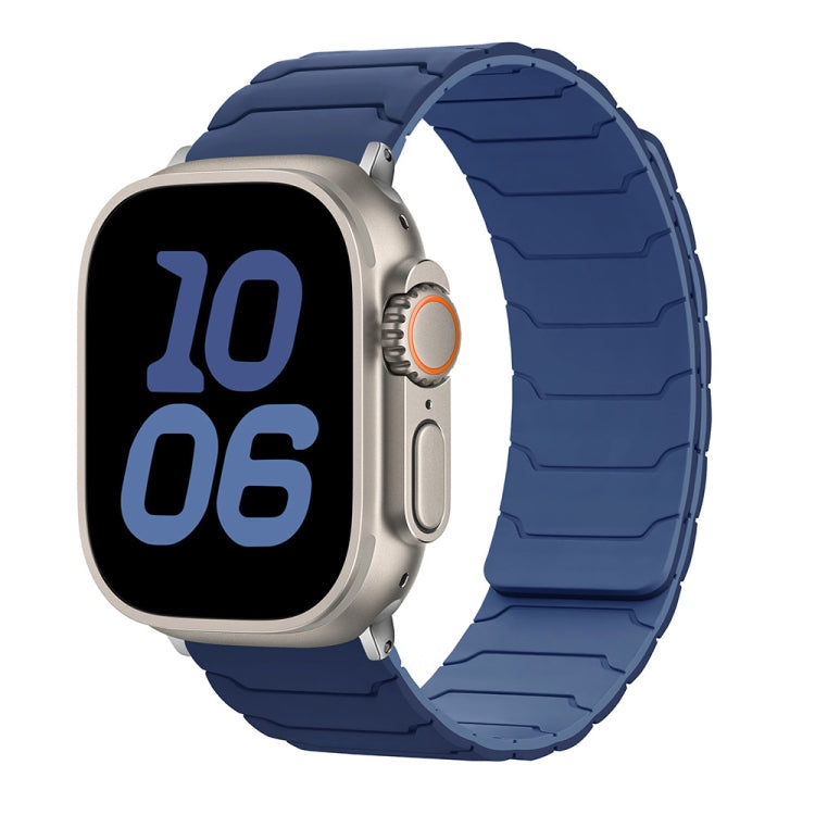 磁吸矽膠錶帶，適用 Apple Watch 46mm / 49mm / 45mm / 44mm，適用 Apple Watch 42mm / 41mm / 40mm / 38mm