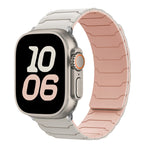 磁吸矽膠錶帶，適用 Apple Watch 46mm / 49mm / 45mm / 44mm，適用 Apple Watch 42mm / 41mm / 40mm / 38mm
