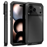 RedPepper三重防護金屬手機殼，適用於iPhone 17 Pro Max、iPhone 17 Pro、iPhone 17、iPhone Air、iPhone 16 Pro Max、iPhone 16 Pro、iPhone 16 Plus、iPhone 16