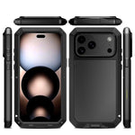 RedPepper三重防護金屬手機殼，適用於iPhone 17 Pro Max、iPhone 17 Pro、iPhone 17、iPhone Air、iPhone 16 Pro Max、iPhone 16 Pro、iPhone 16 Plus、iPhone 16