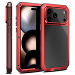 RedPepper三重防護金屬手機殼，適用於iPhone 17 Pro Max、iPhone 17 Pro、iPhone 17、iPhone Air、iPhone 16 Pro Max、iPhone 16 Pro、iPhone 16 Plus、iPhone 16