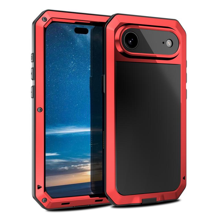 RedPepper三重防護金屬手機殼，適用於iPhone 17 Pro Max、iPhone 17 Pro、iPhone 17、iPhone Air、iPhone 16 Pro Max、iPhone 16 Pro、iPhone 16 Plus、iPhone 16