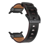 機械風格皮革錶帶，適用於 Samsung Galaxy Watch Ultra 47mm / Ultra 2025