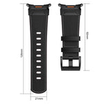 機械風格皮革錶帶，適用於 Samsung Galaxy Watch Ultra 47mm / Ultra 2025