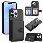 按鈕卡包RFID防盜手機殼，適用於iPhone 17 Pro Max、iPhone 17 Pro、iPhone 17、iPhone Air、iPhone 16 Pro Max、iPhone 16 Pro、iPhone 16 Plus、iPhone 16