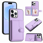 按鈕卡包RFID防盜手機殼，適用於iPhone 17 Pro Max、iPhone 17 Pro、iPhone 17、iPhone Air、iPhone 16 Pro Max、iPhone 16 Pro、iPhone 16 Plus、iPhone 16