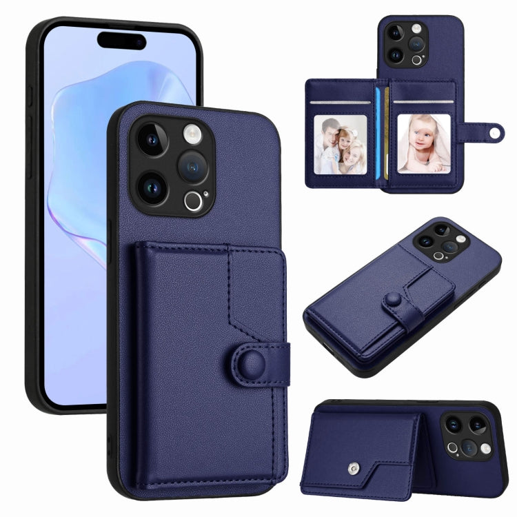 按鈕卡包RFID防盜手機殼，適用於iPhone SE 2022 / 2020、iPhone 13 Pro Max、iPhone 13 Pro、iPhone 13、iPhone 13 mini、iPhone 12、iPhone 12 Pro Max、iPhone 12 Pro