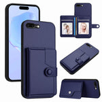 按鈕卡包RFID防盜手機殼，適用於iPhone 12 mini、iPhone 11 Pro Max、iPhone 11、iPhone 11 Pro、iPhone XS / X、iPhone XR、iPhone XS Max、iPhone 8 Plus / 7 Plus