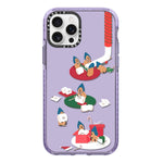 Simple Illustration Pattern Full Coverage Phone Case, For iPhone 12 Pro