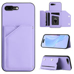皮膚觸感四卡槽手機殼附手腕帶，適用於 iPhone 12 mini、iPhone 11 Pro Max、iPhone 11、iPhone 11 Pro、iPhone X / XS、iPhone XR、iPhone XS Max、iPhone 7 Plus / 8 Plus