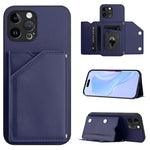 皮膚觸感四卡槽手機殼附手腕帶，適用於 iPhone 7 / 8 / SE 2020 2022、iPhone 13 Pro Max、iPhone 13 Pro、iPhone 13、iPhone 13 mini、iPhone 12、iPhone 12 Pro Max、iPhone 12 Pro