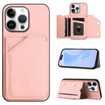 皮膚觸感四卡槽手機殼附手腕帶，適用於 iPhone 17 Pro Max、iPhone 17 Pro、iPhone 17、iPhone Air、iPhone 16 Pro Max、iPhone 16 Pro、iPhone 16 Plus、iPhone 16