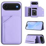 皮膚觸感四卡槽手機殼附手腕帶，適用於 iPhone 17 Pro Max、iPhone 17 Pro、iPhone 17、iPhone Air、iPhone 16 Pro Max、iPhone 16 Pro、iPhone 16 Plus、iPhone 16