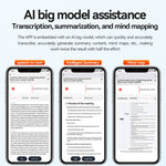 Q70A 磁吸降噪錄音筆 支援 APP 控制，8GB，16GB，32GB，64GB，128GB
