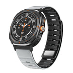 磁吸矽膠錶帶，適用於 Samsung Galaxy Watch Ultra 47mm / Ultra 2025
