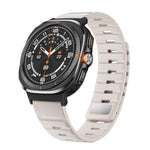 磁吸矽膠錶帶，適用於 Samsung Galaxy Watch Ultra 47mm / Ultra 2025
