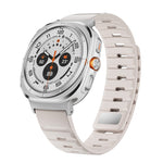 磁吸矽膠錶帶，適用於 Samsung Galaxy Watch Ultra 47mm / Ultra 2025