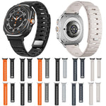 磁吸矽膠錶帶，適用於 Samsung Galaxy Watch Ultra 47mm / Ultra 2025