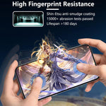 JOYROOM Knight 系列 2.5D 全屏高清鋼化玻璃膜，適用於 iPhone 17 Pro Max，適用於 iPhone 17 Pro，適用於 iPhone 17，適用於 iPhone Air，適用於 iPhone 15 Pro Max，適用於 iPhone 15 Pro