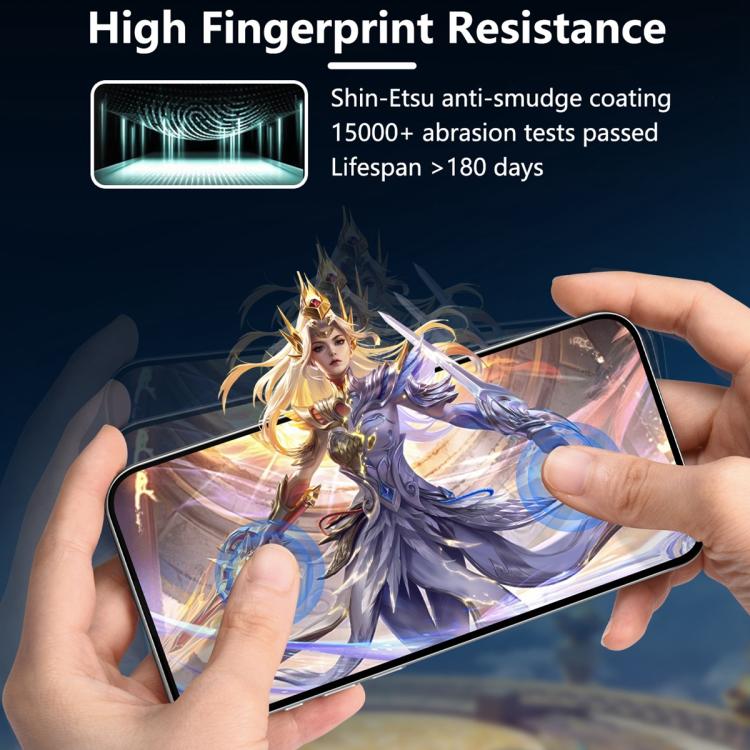 JOYROOM Knight 系列 2.5D 全屏高清鋼化玻璃膜，適用於 iPhone 17 Pro Max，適用於 iPhone 17 Pro，適用於 iPhone 17，適用於 iPhone Air，適用於 iPhone 15 Pro Max，適用於 iPhone 15 Pro