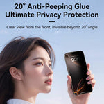 JOYROOM Knight 系列 2.5D 全屏隱私鋼化膜，適用於 iPhone 17 Pro Max，適用於 iPhone 17 Pro，適用於 iPhone 17，適用於 iPhone Air，適用於 iPhone 15 Pro Max，適用於 iPhone 15 Pro，適用於 iPhone 15 Plus，適用於 iPhone 15