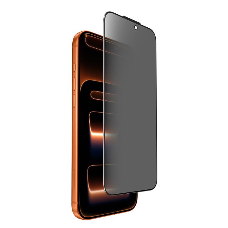 JOYROOM Knight 系列 2.5D 全屏隱私鋼化膜，適用於 iPhone 17 Pro Max，適用於 iPhone 17 Pro，適用於 iPhone 17，適用於 iPhone Air，適用於 iPhone 15 Pro Max，適用於 iPhone 15 Pro，適用於 iPhone 15 Plus，適用於 iPhone 15