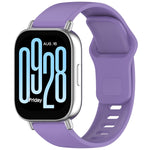 Solid Color Reverse Buckle Silicone Watch Band, For Redmi Watch 5 Active
