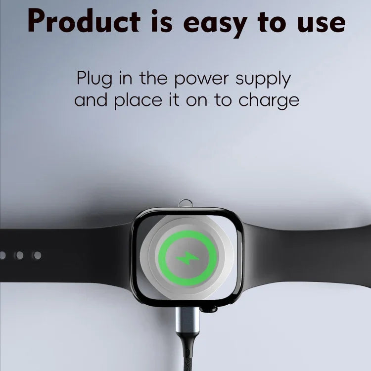 4合1便攜式智慧手錶磁吸無線充電器