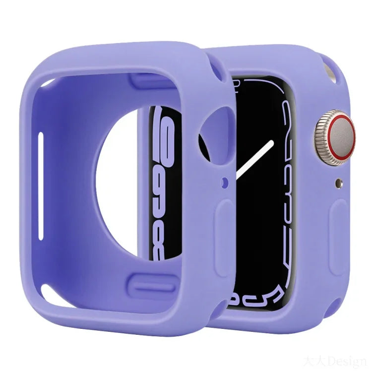 糖果矽膠半覆蓋錶殼，適用 Apple Watch Series 41mm