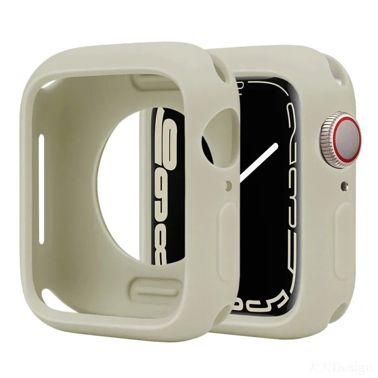糖果矽膠半覆蓋錶殼，適用 Apple Watch Series 41mm