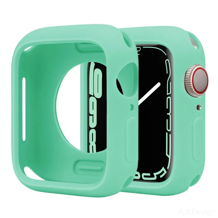 糖果矽膠半覆蓋錶殼，適用於 Apple Watch 系列 42mm / 44mm