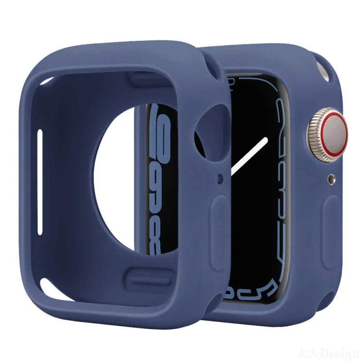 糖果矽膠半覆蓋錶殼，適用於 Apple Watch 系列 42mm / 44mm