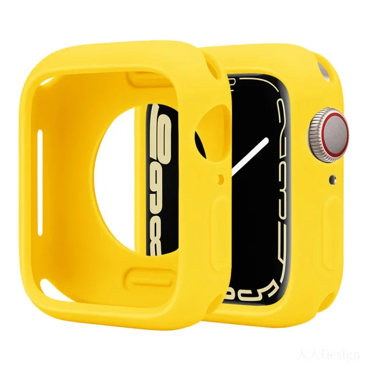 糖果矽膠半覆蓋錶殼，適用於 Apple Watch 系列 42mm / 44mm