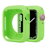 糖果矽膠半覆蓋錶殼，適用於 Apple Watch 系列 42mm / 44mm